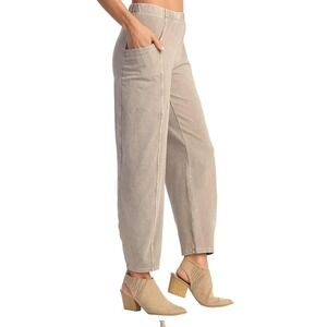 Jess & Jane 3X Lantern Slate Grey/Tan NWT Mineral Wash Cotton Relaxed M100-SLATE